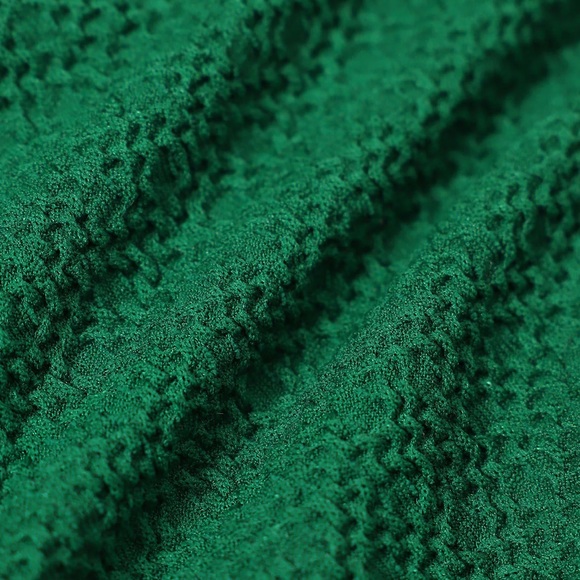 Berlook Green U Neck Collar One-Piece Swimsuit - Picture 8 of 9